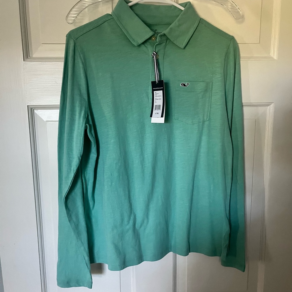 Vineyard Vines Long Sleeve Polo NWT